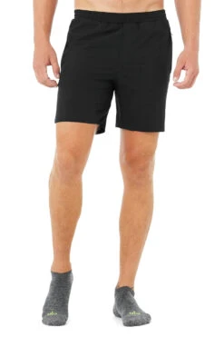 Men's Performance Tab Sock - Dark Grey Heather/Highlighter -Style Avenue A0068M 03832 b1 s1 a1 1 M72