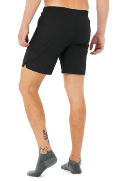 Men's Performance Tab Sock - Dark Grey Heather/Highlighter -Style Avenue A0068M 03832 b1 s1 a3 1 M72