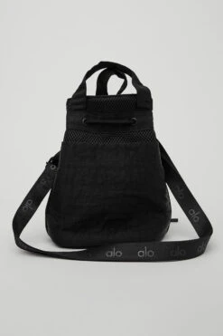 Cross Body Bucket Bag - Black 10 Cross Body Bucket Bag - Black -Style Avenue A0214U 01 2