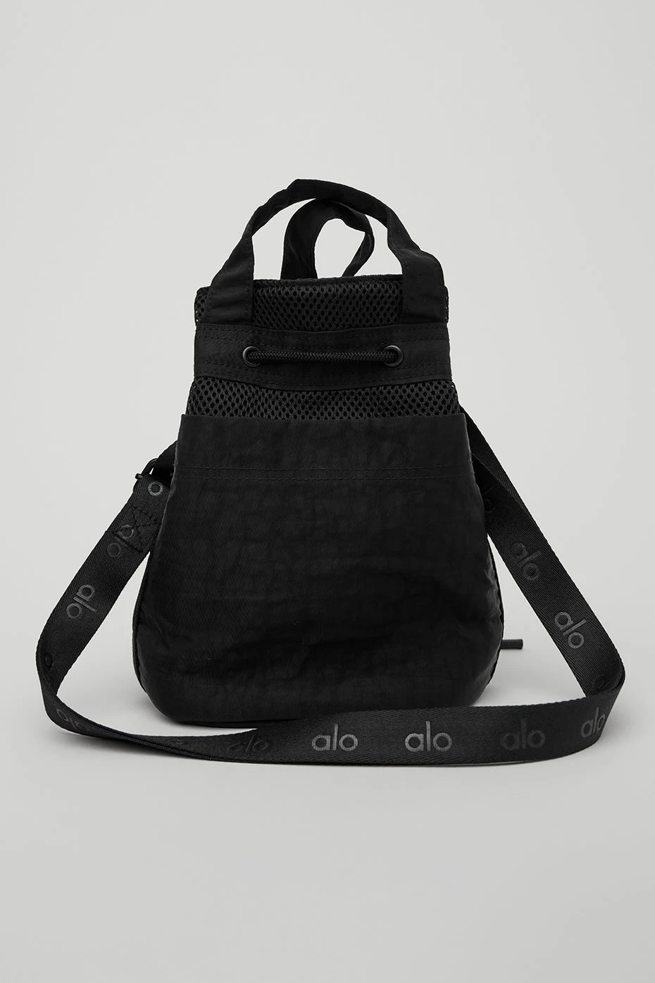 Cross Body Bucket Bag - Black 6 Cross Body Bucket Bag - Black - Image 4