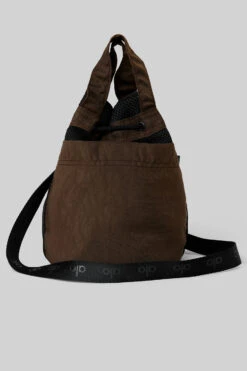 Cross Body Bucket Bag - Espresso/Black -Style Avenue A0214U 04101 b1 a3