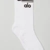 Unisex Throwback Sock - White/Black -Style Avenue A0357U 0001 b1 a1