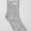 Unisex Throwback Sock - Athletic Heather Grey/White -Style Avenue A0357U 03320 b1 a1 bc8d755c 7a5e 4f93 958d b770129da422