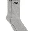 Unisex Throwback Sock - Athletic Heather Grey/Black 2 Unisex Throwback Sock - Athletic Heather Grey/Black -Style Avenue A0357U 03905 1