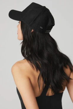 District Trucker Hat - Black -Style Avenue A0467U 01 b1 a3 m54