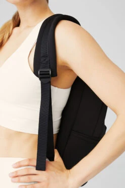 Stow Backpack - Black/Silver -Style Avenue A0481U 01115 b1 s1 a4 1 m131