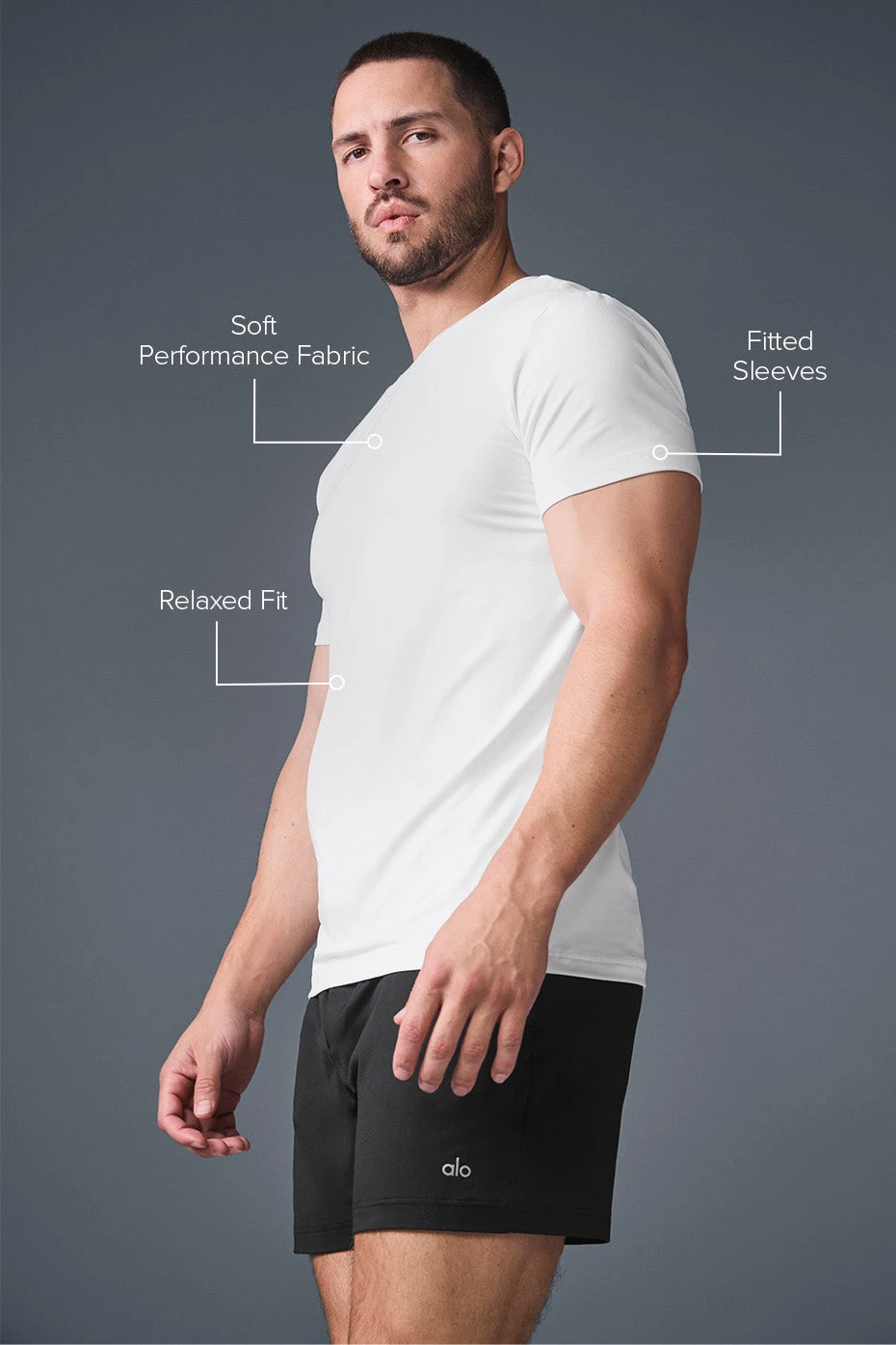 Conquer Reform Crewneck Short Sleeve - White 4 Conquer Reform Crewneck Short Sleeve - White - Image 2