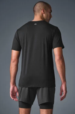 Conquer Reform Crewneck Short Sleeve - Black 8 Conquer Reform Crewneck Short Sleeve - Black -Style Avenue M1205R 01 b1 s1 a2 1 m180