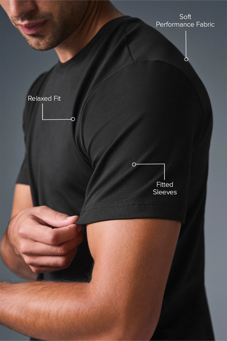 Conquer Reform Crewneck Short Sleeve - Black 4 Conquer Reform Crewneck Short Sleeve - Black - Image 2