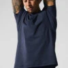 Conquer Reform Crewneck Short Sleeve - Navy 2 Conquer Reform Crewneck Short Sleeve - Navy -Style Avenue M1205R 03842 b1 s1 a1 1 m203