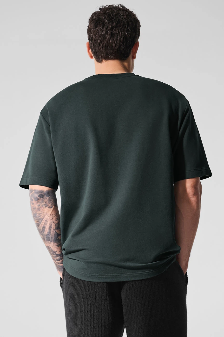 Double Take Short Sleeve - Charcoal Green 5 Double Take Short Sleeve - Charcoal Green - Image 3