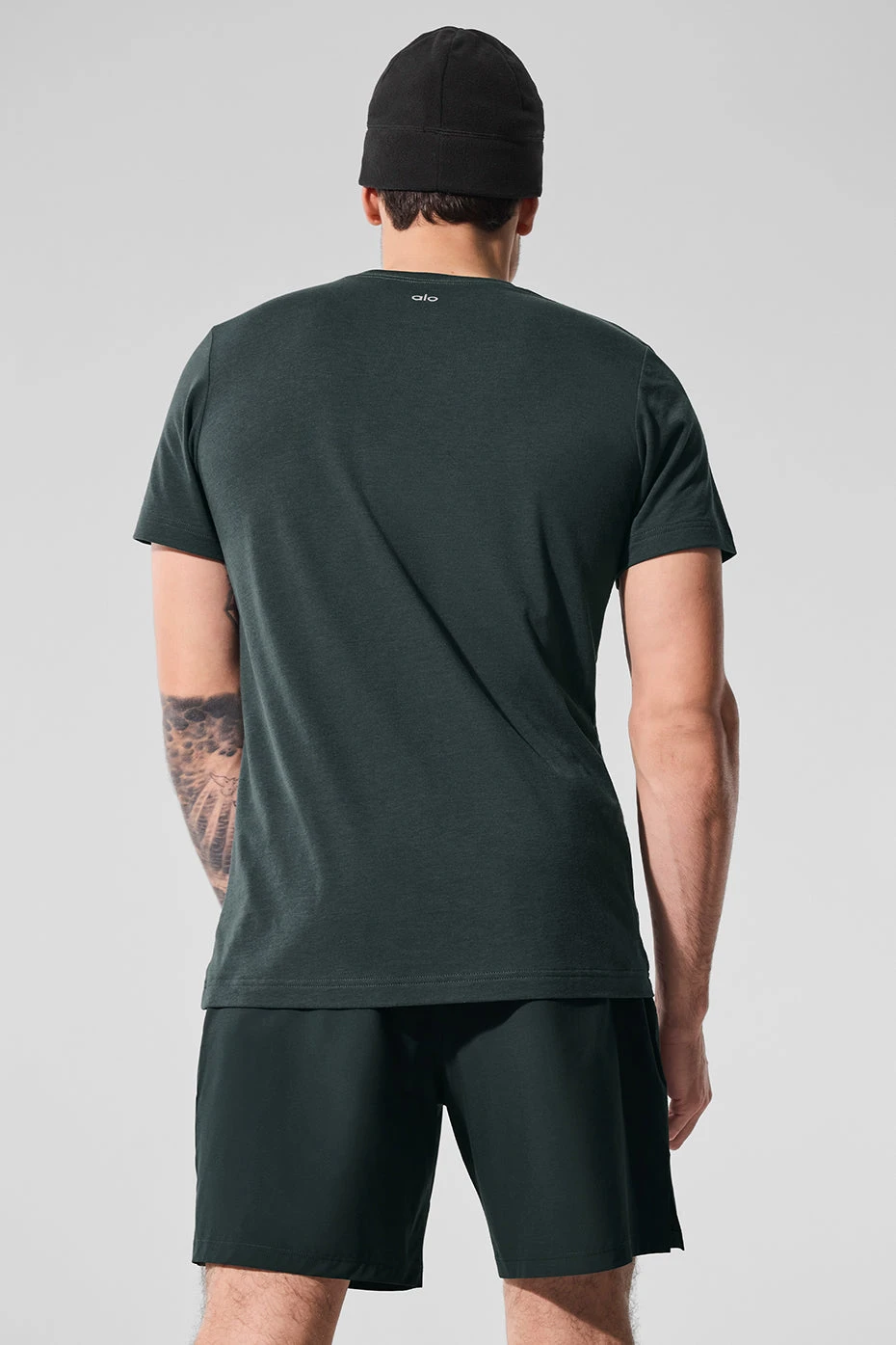Triumph Tee - Charcoal Green 5 Triumph Tee - Charcoal Green - Image 3