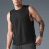 Conquer Muscle Tank - Black 1 Conquer Muscle Tank - Black -Style Avenue M2066R 01 b1 s1 a1 1 m214