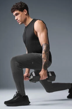 Conquer Muscle Tank - Black -Style Avenue M2066R 01 b1 s1 a5 1 m214