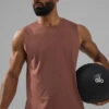 Conquer Muscle Tank - Chestnut -Style Avenue M2066R 03500 b1 s1 a1 1 m93