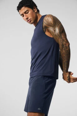 Conquer Muscle Tank - Navy -Style Avenue M2066R 03842 b1 s1 a3 1 m203