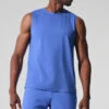 Conquer Muscle Tank - Marathon Blue 2 Conquer Muscle Tank - Marathon Blue -Style Avenue M2066R 06037 b1 s1 a001 1 m221