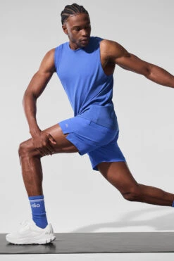 Conquer Muscle Tank - Marathon Blue -Style Avenue M2066R 06037 b1 s1 a004 1 m221