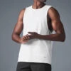 Society Raw Edge Tank - White -Style Avenue M2069R 00 b1 s1 a1 1 m221