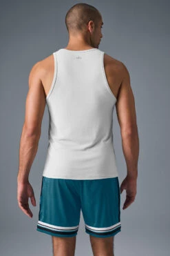 Everyday Modal Rib Tank - White -Style Avenue M2071R 00 b1 s1 a3 1 m180