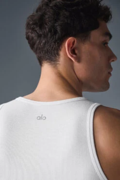 Everyday Modal Rib Tank - White -Style Avenue M2071R 00 b1 s1 a4 1 m214