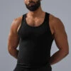 Everyday Modal Rib Tank - Black -Style Avenue M2071R 01 b1 s1 a3 1 m93