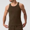 Everyday Modal Rib Tank - Espresso -Style Avenue M2071R 04064 b1 s1 a1 1 m180