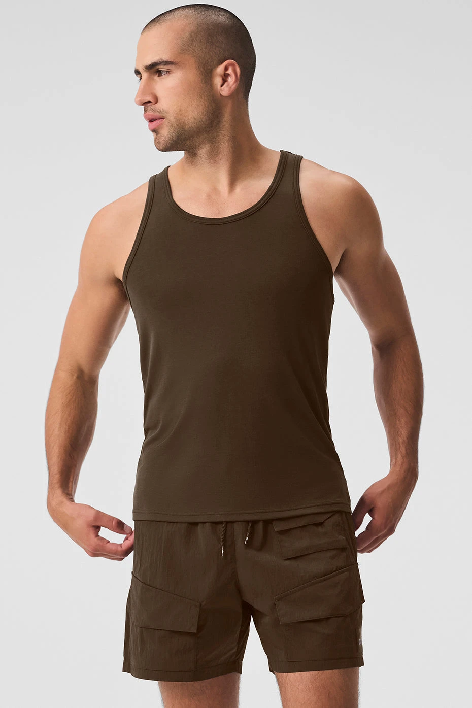 Everyday Modal Rib Tank - Espresso 3 Everyday Modal Rib Tank - Espresso
