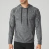 The Conquer Hoodie - Graphite Marl
