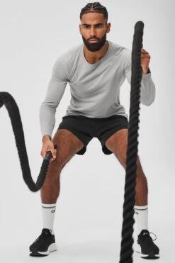 Triumph Long Sleeve Tee - Athletic Heather Grey -Style Avenue M3079R 02910 b1 s1 a5 1 m93