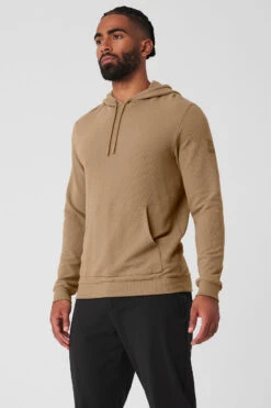 Micro Waffle Fast Break Hoodie - Gravel -Style Avenue M3164R 01347 b1 s3 a2 1 m93