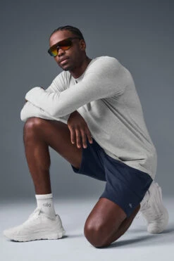 Conquer Reform Crewneck Long Sleeve - Athletic Heather Grey -Style Avenue M3181R 02910 b1 s1 a4 1 m221