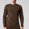Conquer Reform Crewneck Long Sleeve - Espresso -Style Avenue M3181R 04064 b1 s1 a1 2 m214