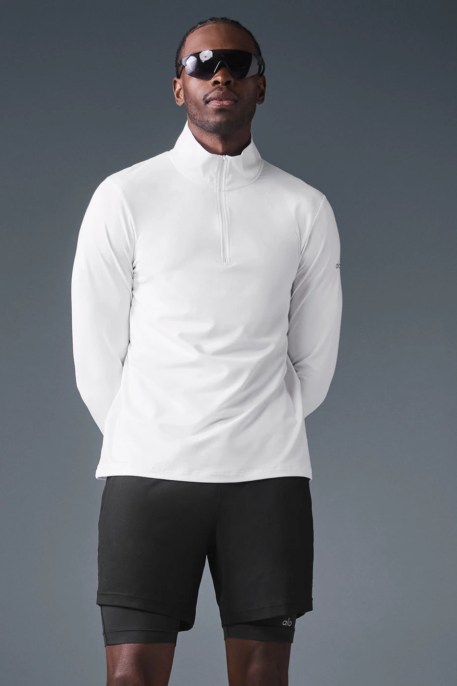 Conquer 1/4 Zip Reform Long Sleeve - White 3 Conquer 1/4 Zip Reform Long Sleeve - White