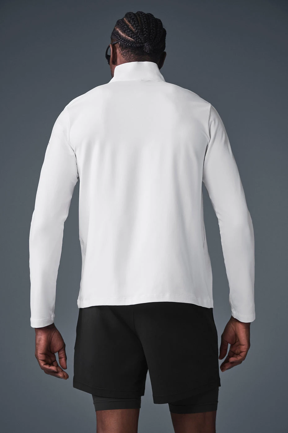 Conquer 1/4 Zip Reform Long Sleeve - White 5 Conquer 1/4 Zip Reform Long Sleeve - White - Image 3