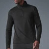 Conquer 1/4 Zip Reform Long Sleeve - Black -Style Avenue M3193R 01 b1 s1 a1 1 m221