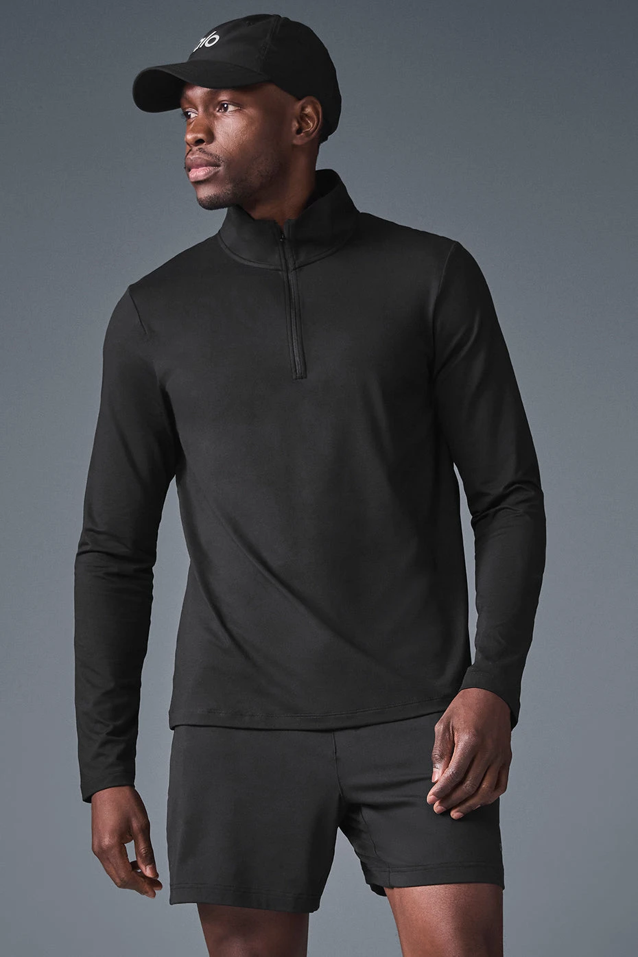 Conquer 1/4 Zip Reform Long Sleeve - Black 3 Conquer 1/4 Zip Reform Long Sleeve - Black