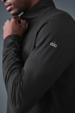 Conquer 1/4 Zip Reform Long Sleeve - Black 11 Conquer 1/4 Zip Reform Long Sleeve - Black -Style Avenue M3193R 01 b1 s1 a5 1 m221