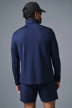 Conquer 1/4 Zip Reform Long Sleeve - Navy 9 Conquer 1/4 Zip Reform Long Sleeve - Navy -Style Avenue M3193R 03842 b1 s3 a2 1 m195
