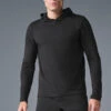 Conquer Reform Long Sleeve With Hood - Black -Style Avenue M3199R 01 b1 s1 a1 1 m214