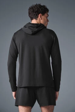 Conquer Reform Long Sleeve With Hood - Black -Style Avenue M3199R 01 b1 s1 a2 1 m214