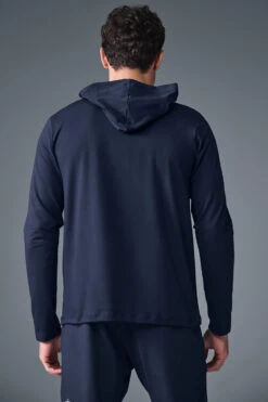Conquer Reform Long Sleeve With Hood - Navy -Style Avenue M3199R 03842 b1 s1 a2 1 m214