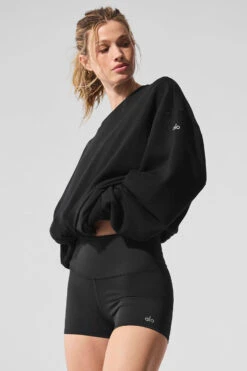 Chill Crew Neck Pullover - Black -Style Avenue M3207R 01 b1 s1 a3 1 m91