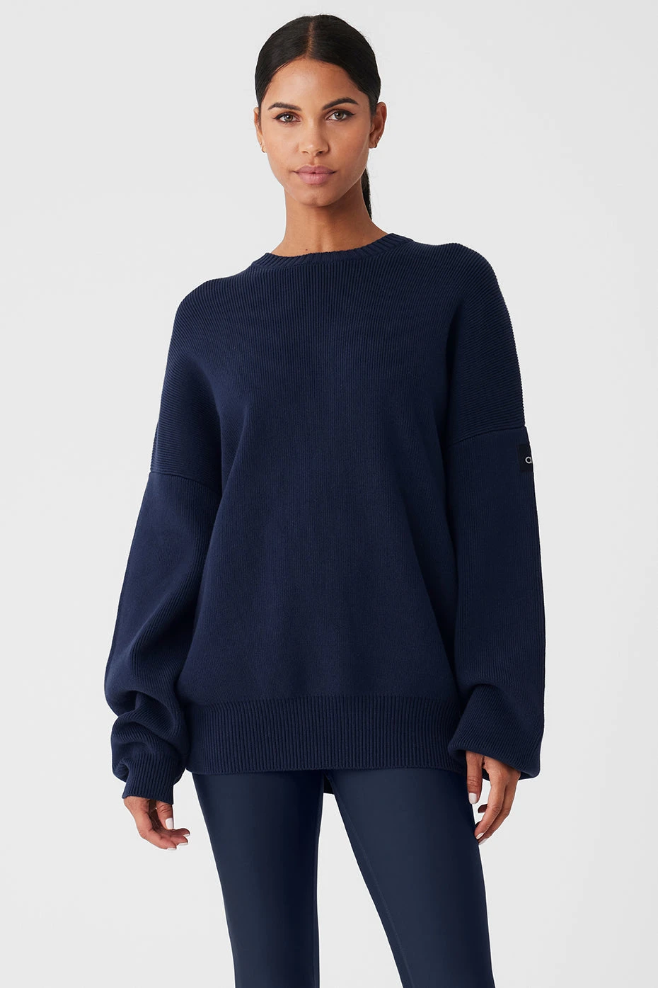 Scholar Crew Neck Sweater - Navy 3 Scholar Crew Neck Sweater - Navy