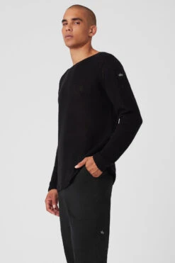 Cashmere Reform Long Sleeve - Black -Style Avenue M3229R 01 b1 s3 a2 1 m154