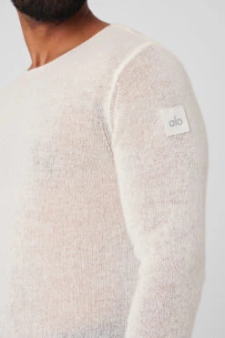 Cashmere Reform Long Sleeve - Ivory -Style Avenue M3229R 03299 b1 s3 a4 1 m93