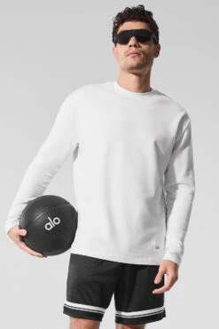 Double Take Long Sleeve Crew - White -Style Avenue M3299R 00 b1 s1 a4 1 m214