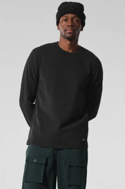 Double Take Long Sleeve Crew - Black 10 Double Take Long Sleeve Crew - Black -Style Avenue M3299R 01 b1 s1 a4 1 m221