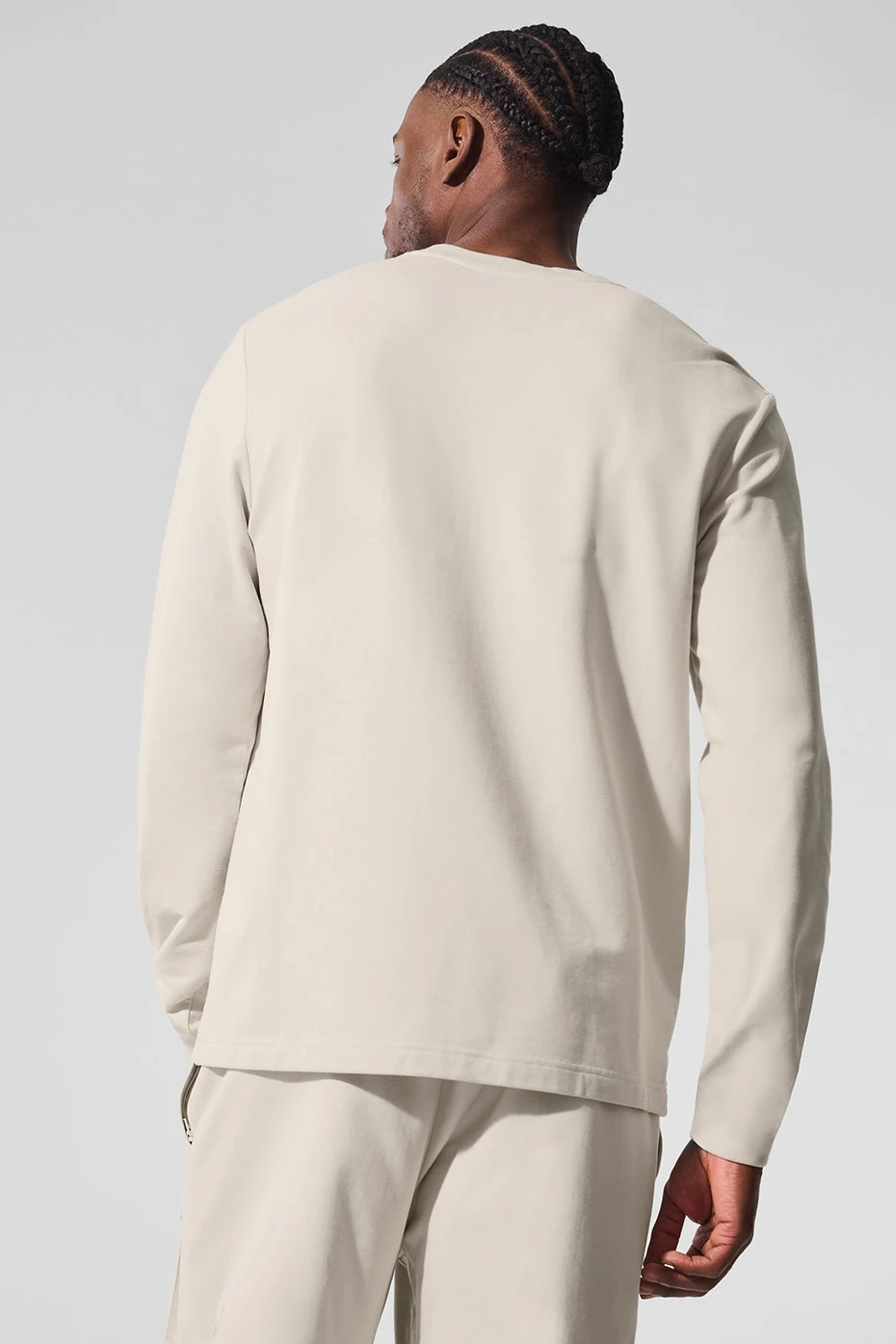 Double Take Long Sleeve Crew - Bone 5 Double Take Long Sleeve Crew - Bone - Image 3