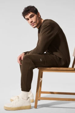 Double Take Long Sleeve Crew - Espresso 9 Double Take Long Sleeve Crew - Espresso -Style Avenue M3299R 04064 b1 s1 a4 1 m214